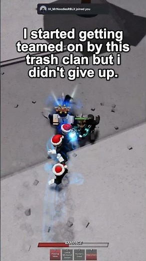 Destroying buns teamers in roblox the strongest battlegrounds #roblox #tsb