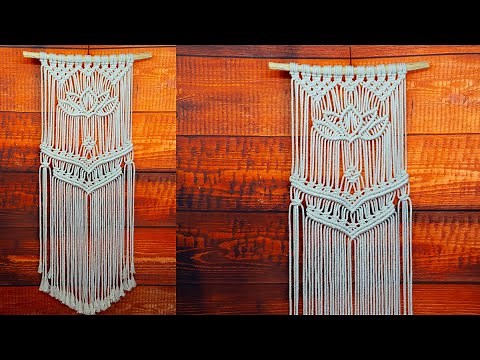 Macrame tutorial: Lotus Flower - How to make a lotus macrame wall hanging | DIY | Wall Hanging