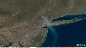 2.1M views · 3.6K reactions | This 7-hour #GeoColor/#FireTemperature imagery from National Oceanic and Atmospheric Administration (NOAA)'s #GOESEast satellite shows the #JenningsCreek fire burning along the New York/New Jersey border on Saturday. The fire has recently grown to more than 5,000 acres and a #RedFlagWarning remains in effect for the region. #TimelapseTuesday | NOAA Satellite and Information Service | Facebook