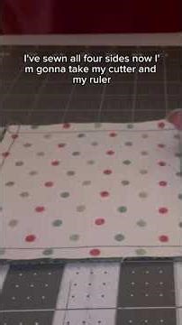 How to make 4 half square triangles at one time