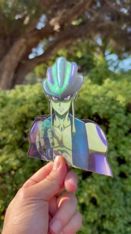 Anime 3D Motion Sticker - Etsy