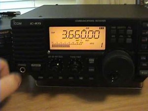 Icom r75 first look.