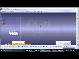 CATIA スケッチの設計-03 [sketch Design]