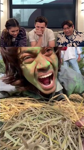 Tom Holland Reacts To Viral Videos part 16 #tomholland #funny #reaction #explore Holi special #holi