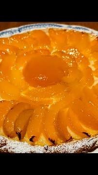 TARTE AUX ABRICOTS ET CRÈME PÂTISSIÈRE