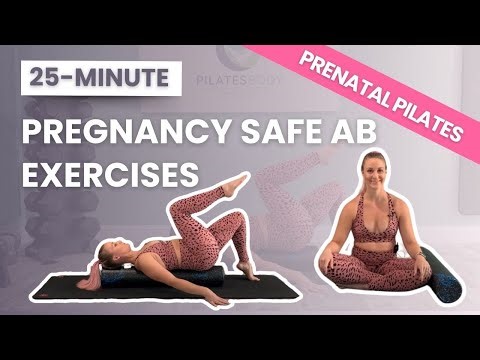 Pregnancy Safe Ab Exercises | 25 Minute Pregnancy Workout