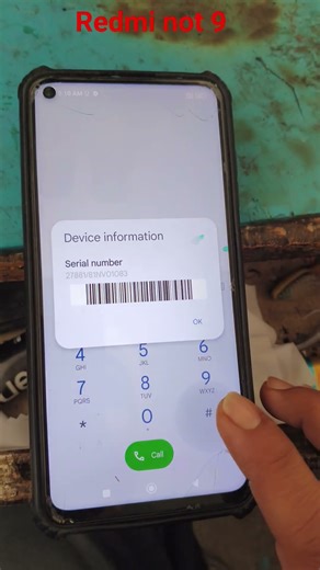 Redmi not 9#phone#smartphone #mobile #repair #xiomi