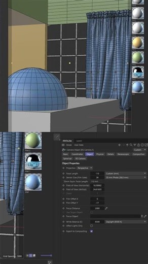 Cinema 4D and Redshift: Light Exploring #shorts #render #redshift3d #cinema4d