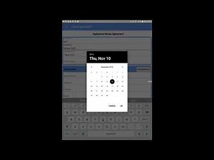 Equipment Rental Agreement App - My First Rental