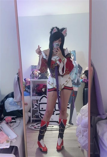 my ahri cosplay :3 #leagueoflegends #ahri #cosplay