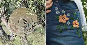 30 patrons de broderies végétales à télécharger