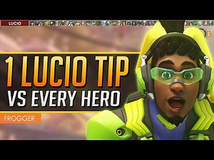1 LUCIO TIP for EVERY HERO ft. Frogger