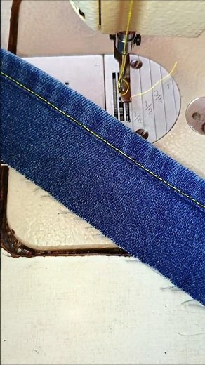 How to Shorten Jeans and Keep the Original Hem #shorts #sewing #sewinghacks