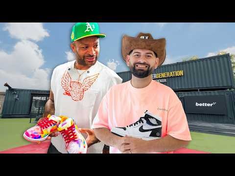 Inside PJ Tuckers Mini Sneaker Closet (SneakerCon Texas TakeOver)