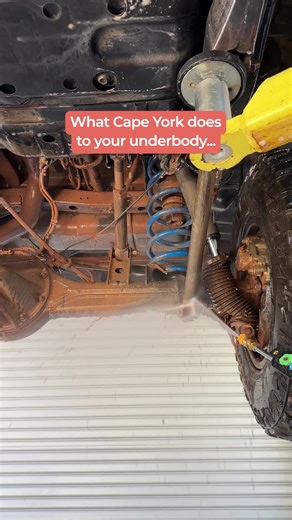 4WD 24/7 on Instagram: "What Cape York does to your underbody... 😵 Lucky the @blahst.co R18 makes life easy – just pull the hose out, start spraying & you’re sweet! 🫡 - #4x4 #offroad #capeyork #carcare #pressurewash #adventure"