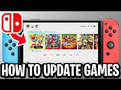 How To Update Games On Nintendo Switch (Manual & Automatic) - Full Guide