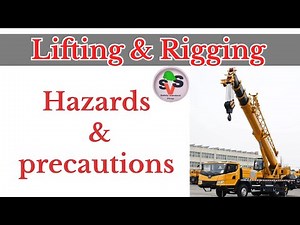 Lifting & Rigging Safety || Lifting Safety || Crane Lifting Hazards & Precautions || Crane Safety.