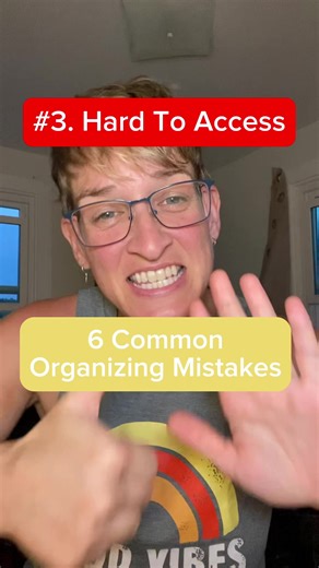 Episode #3: 6 Mistakes people make when organizing. (With added visuals and examples) #professionalorganizer #iOrganize #iOrganizeEverything #HappyOrganizing #organizing #howtoorganize | IOrganize