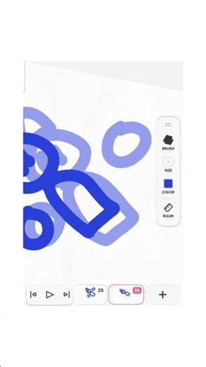 Flying test animation using FlipaClip #shorts #animation