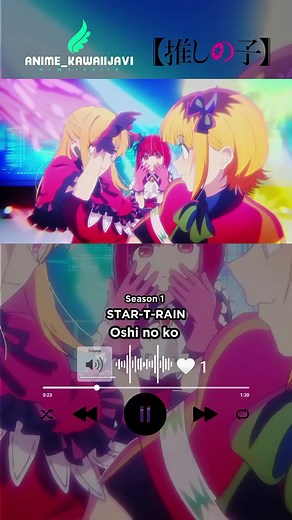 Oshi no ko Opening Song | STAR-T-RAIN by Bkomachi