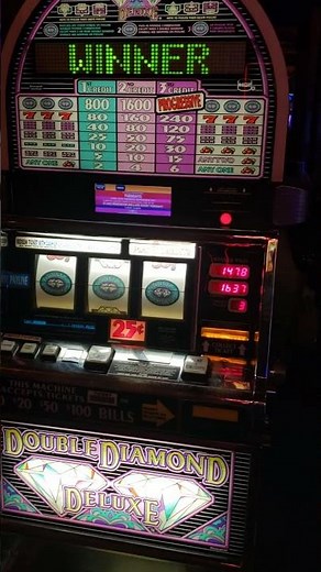 Double Diamond Deluxe Slot Machine HITS!