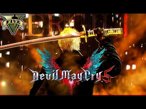 GTA 5 - DMC Vergil slaughters demons | Devil May Cry