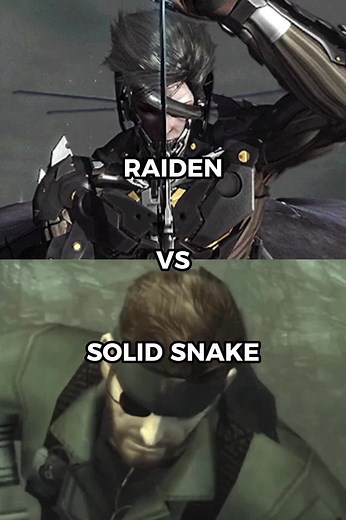 Metal Gear Raiden vs Snake Battle