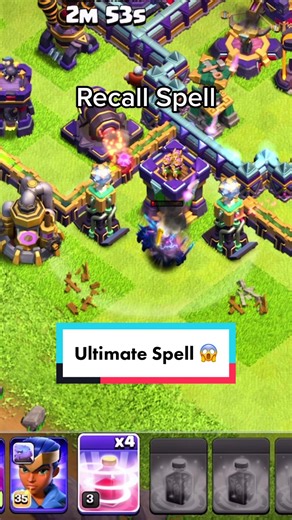Mastering Battle Drill in Clash of Clans | Ultimate Spell and Siege Machine