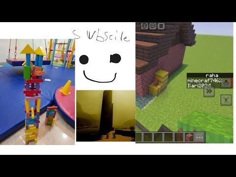 My Minecraft world showcase instead of random AI trailers. (I'm terrible and just started)