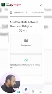 CSS Super Assignments When it comes to CSS Exam Preparation, super assignments are of extreme importance and help you to hit the bull's eye . Nearpeer brings you an amazing opportunity to evaluate super assignments in just 30 seconds while saving plentiful time. WhatsApp us now at 03111444734 for details | CSS Online with Nearpeer.org | Facebook