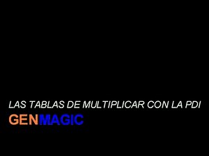 Así aprenden las tablas de multiplicar