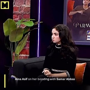 78K views · 225 reactions | In a recent episode of #Buzz, #AinaAsif explained her bonding with #SamarAbbas- Its really the true and pure bond that is always reflecting off in their work together! #mangobaaz | MangoBaaz | Facebook