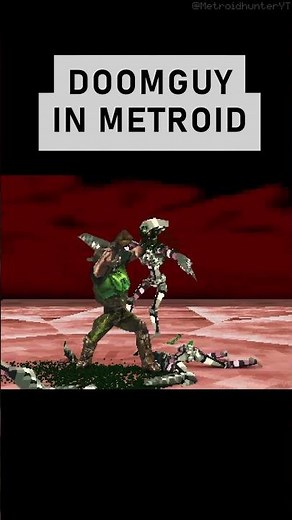 DOOMGUY in METROID #doom #metroid #doomguy #animation