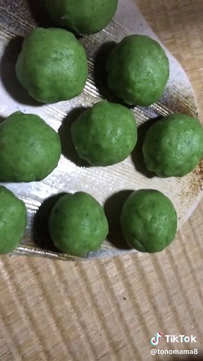 #よもぎ餅完成 #上新粉100%