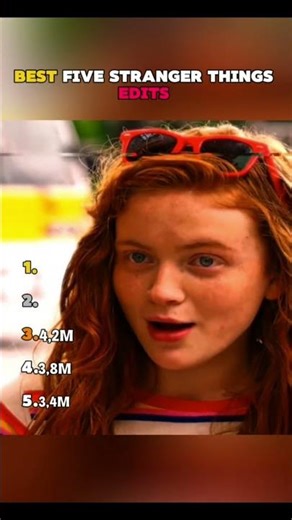 Best five Stranger Things edits #strangerthings #edit #fyp