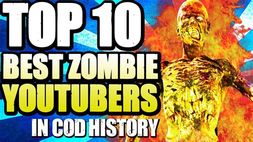 Top 10 "best Zombie Youtubers" In Cod History (top Ten - Top 10) "call Of Duty" | Chaos