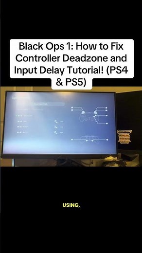 Black Ops 1: How to Fix Controller Deadzone and Input Delay Tutorial! (PS4 & PS5)