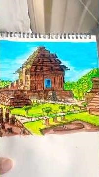 Konark Sun Temple, Odisha! #art #temple #bharat #shorts
