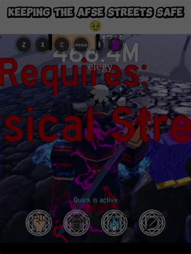 Keeping the Afse Streets safe ( Anime Fighting Simulator Endless ) #animefightingsimulator #afse #trend #fyp #roblox