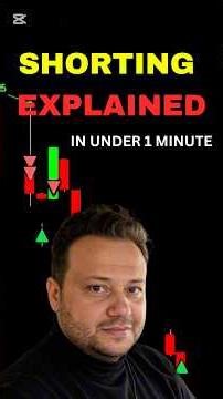 Shorting simply explained! What does shorting mean! #shortselling #stocks #daytrading