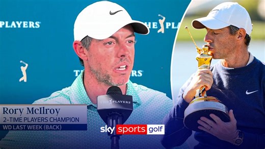 The Players: Rory McIlroy reveals back injury update and confirms 'game-time decision' on whether he will play at TPC Sawgrass