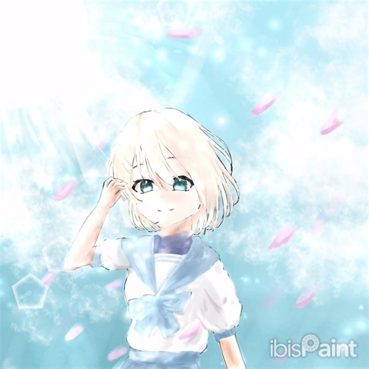 ご依頼のアイコンイラストメイキング🎀💗