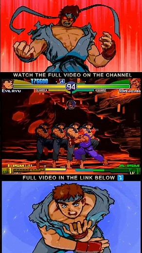 Perfect Evil Ryu gameplay – SFA3 MAX!