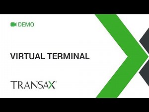 Virtual Terminal - TRANSAX Gateway