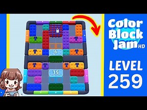 Color Block Jam Level 259 Solution Walkthrough