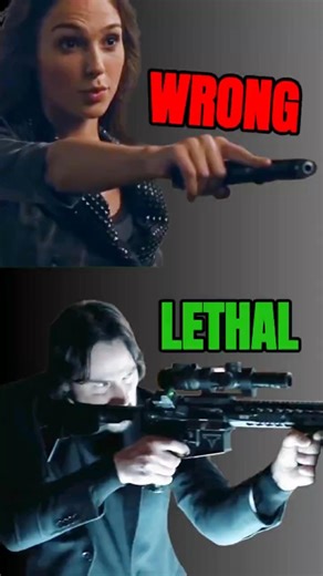 Why John Wick Holds His Rifle Sideways 🔫