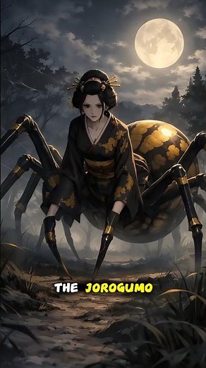 Jorogumo | Scary Japanese Urban Legends