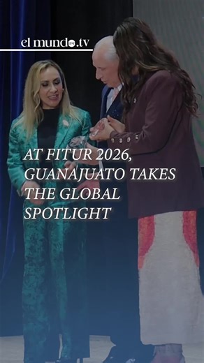 El Mundo USA on Instagram: "At @fiturmadrid 2026, the state of Guanajuato was the center of global attention after receiving two Excellence Awards, which recognize excellence, innovation, and sustainability in tourism. The awards recognized Guanajuato's gastronomy and the Valle de la Independencia wine tourism project, positioning the state as a benchmark for responsible, high-quality tourism with a global reach. Read the full story on our website. #MundoUSA #FITUR2026 #Guanajuato"