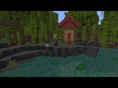 The Best Swamp House You've Ever Seen - Minecraft Tutorial