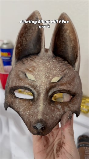 17K views · 3.2K reactions | Fox daddy mask from silent hill f is complete :3 can’t wait to cosplay him soon  #silenthill #silenthillf #foxmask #kotoyuki #DIY | Vamplette | Facebook